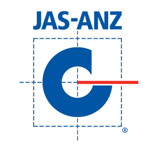 JAS-ANZ accreditation symbol
